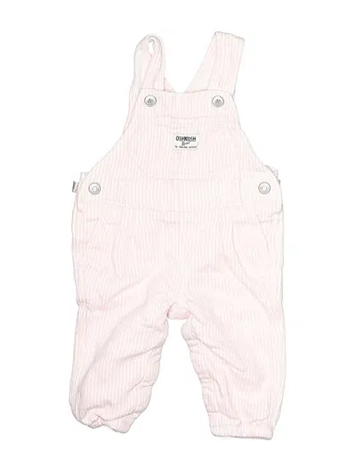 Pre-owned Oshkosh B'gosh Babies' Overalls In Pink