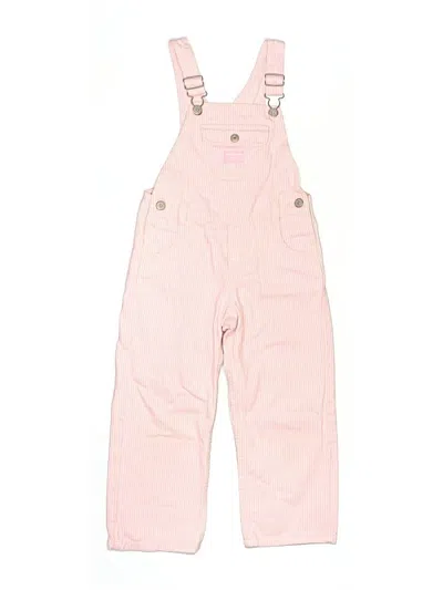 Pre-owned Oshkosh B'gosh Kids' Overalls In Pink