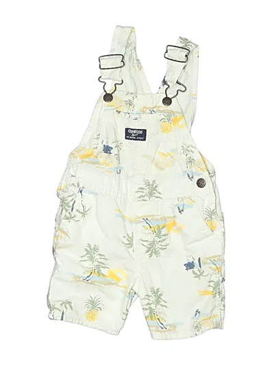 Pre-owned Oshkosh B'gosh Kids' Overalls In Yellow