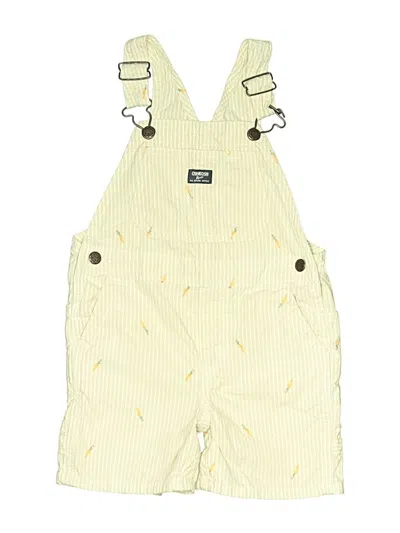 Pre-owned Oshkosh B'gosh Kids' Overalls In Yellow