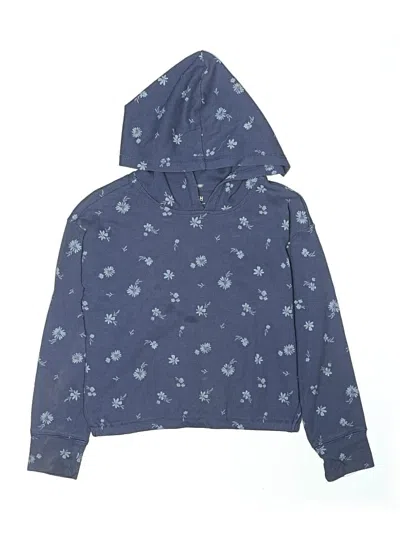 Pre-owned Oshkosh B'gosh Kids' Pullover Hoodie In Blue