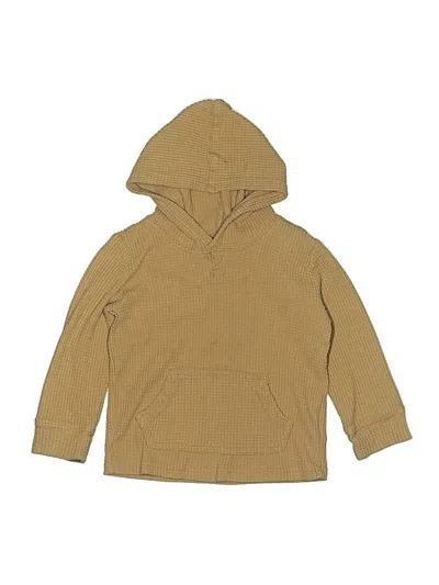 Pre-owned Oshkosh B'gosh Kids' Pullover Hoodie In Brown