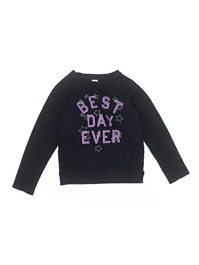 Pre-owned Oshkosh B'gosh Kids' Pullover Sweater In Black