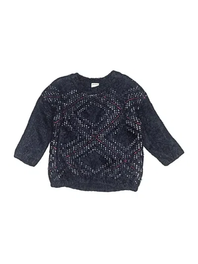 Pre-owned Oshkosh B'gosh Kids' Pullover Sweater In Blue