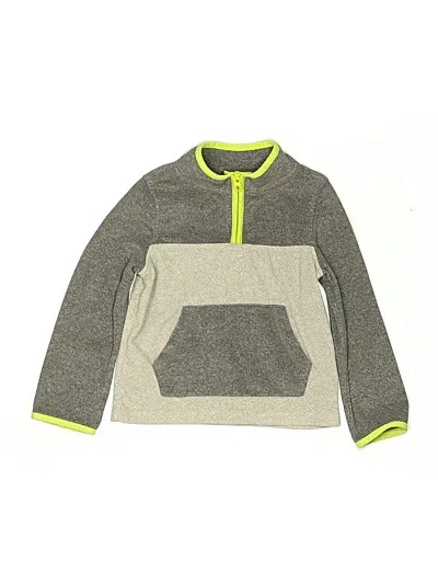 Pre-owned Oshkosh B'gosh Kids' Pullover Sweater In Gray