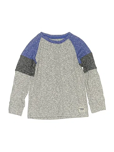Pre-owned Oshkosh B'gosh Kids' Pullover Sweater In Silver