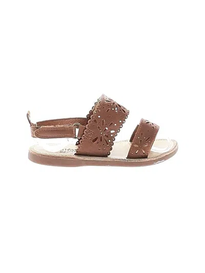 Pre-owned Oshkosh B'gosh Kids' Sandals In Brown