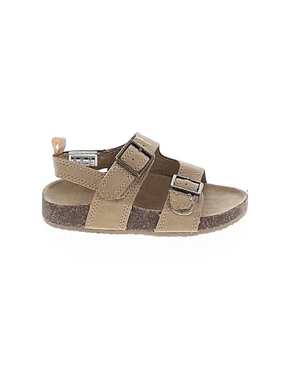 Pre-owned Oshkosh B'gosh Kids' Sandals In Tan