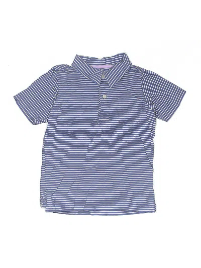 Pre-owned Oshkosh B'gosh Kids' Short Sleeve Polo Shirt In Blue