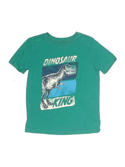 Pre-owned Oshkosh B'gosh Kids' Short Sleeve T-shirt In Blue