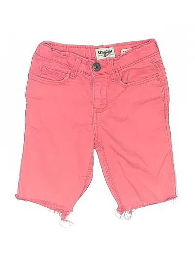 Pre-owned Oshkosh B'gosh Kids' Shorts In Pink