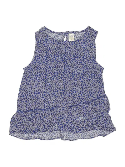 Pre-owned Oshkosh B'gosh Kids' Sleeveless Blouse In Blue