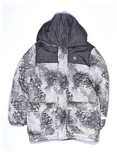 Pre-owned Oshkosh B'gosh Kids' Snow Jacket In Silver