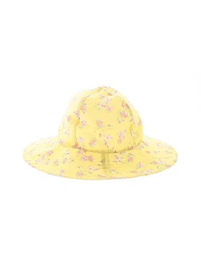 Pre-owned Oshkosh B'gosh Kids' Sun Hat In Yellow