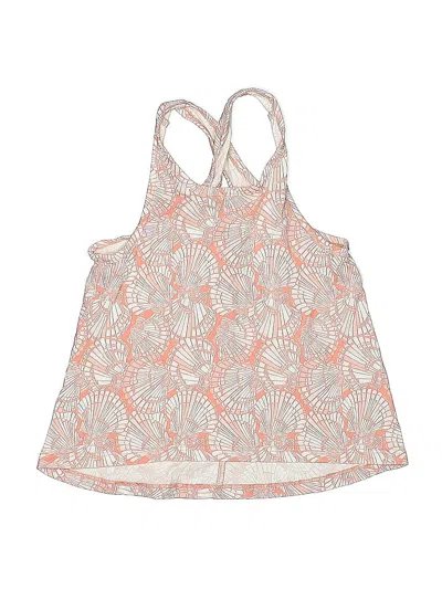 Pre-owned Oshkosh B'gosh Kids' Tank Top Orange Halter Neckline Tops