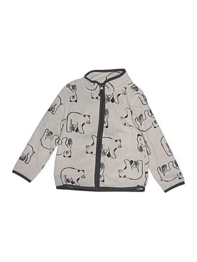 Pre-owned Oshkosh B'gosh Kids' Track Jacket In Gray