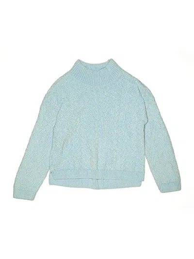 Pre-owned Oshkosh B'gosh Kids' Turtleneck Sweater In Blue