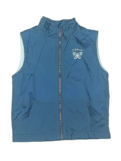 Pre-owned Oshkosh B'gosh Kids' Vest In Blue