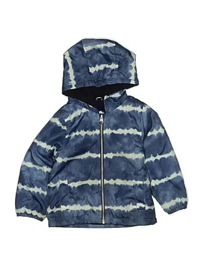 Pre-owned Oshkosh B'gosh Kids' Windbreaker Jacket In Blue