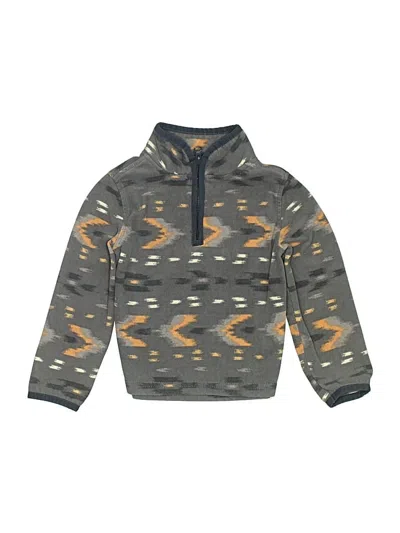 Pre-owned Oshkosh B'gosh Kids' Windbreaker Jacket In Gray