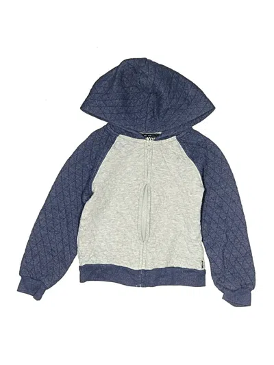 Pre-owned Oshkosh B'gosh Kids' Zip Up Hoodie In Blue