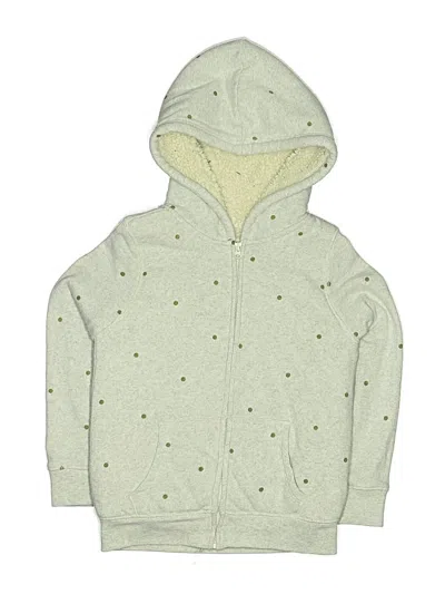 Pre-owned Oshkosh B'gosh Kids' Zip Up Hoodie In Green