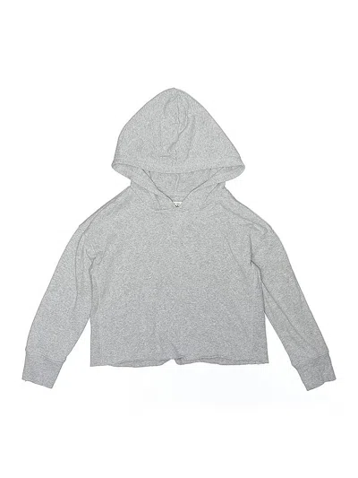 Pre-owned Oshkosh B'gosh Kids' Zip Up Hoodie In Silver