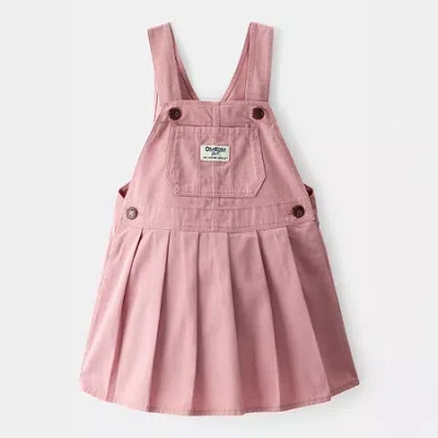 Oshkosh Babies' Pleated Toddler Girls Skirtalls In Pink