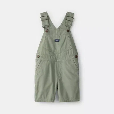 Oshkosh Babies' Toddler Boys Shortalls In Green