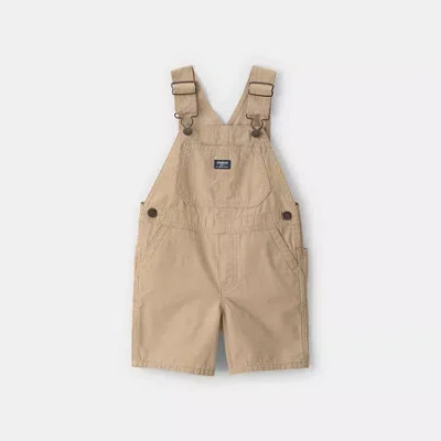 Oshkosh Babies' Toddler Boys Shortalls In Neutral