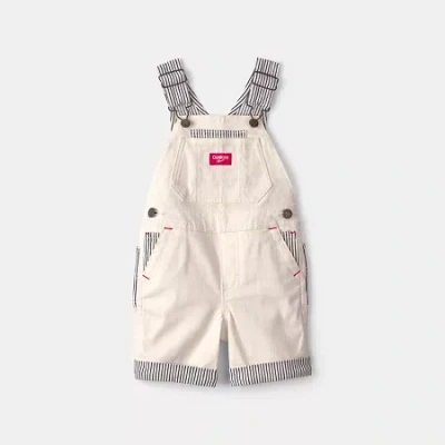 Oshkosh Babies' Toddler Boys Shortalls In White