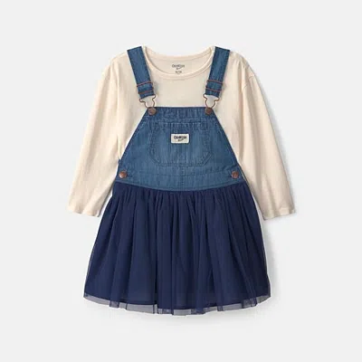 Oshkosh Babies' Toddler Girls 2-pc. Dress Set In Blue