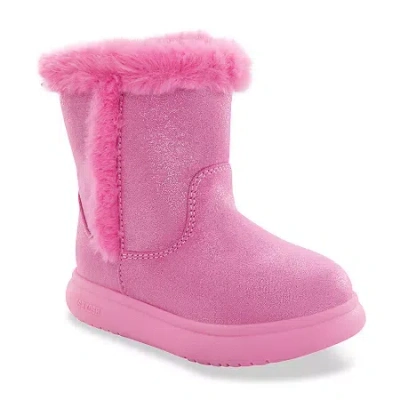 Oshkosh Babies' Toddler Girls Anthony Flat Heel Winter Boots In Pink