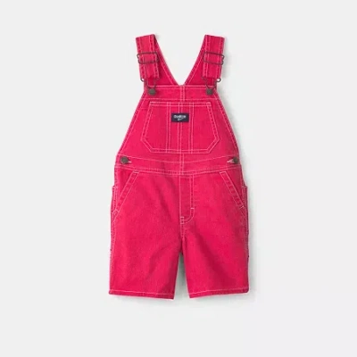 Oshkosh Babies' Toddler Unisex Shortalls In Multi