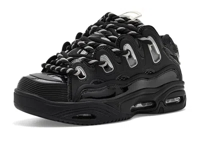 Osiris D3 2001 Men's Skate Shoes 25 Years/black/silver: 11 D - Medium, Textile