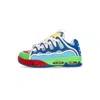 Osiris D3 2001 Men's Skate Shoes Blue/lime/multi In Blue/lime/multi