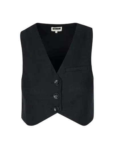 Osis Debbie Vest In Black