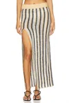 Osis Kristine Skirt In Tan In Brown