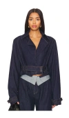 Osis Studio Asphyn Jacket In Denim