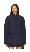 Osis Studio Ayla Jacket In Navy