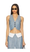 Osis Studio Debbie Vest In Blue