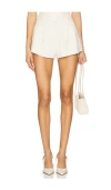 Osis Studio Halle Shorts In Cream