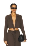 Osis Studio Lana Blazer In Brown
