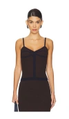 Osis Studio Romi Top In Brown