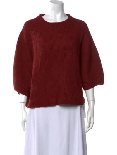 Pre-owned Oska Crew Neck Sweater In Red