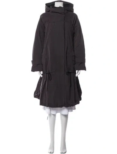 Pre-owned Oska Down Coat In Grey
