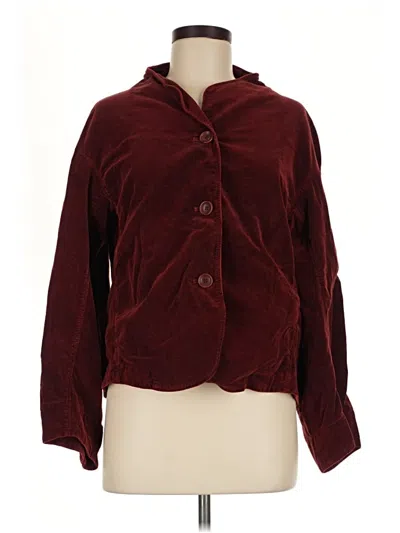 Pre-owned Oska Jacket In Burgundy