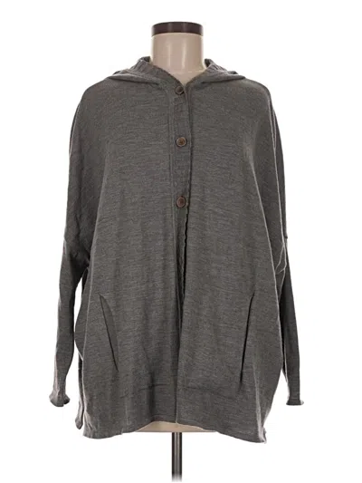 Pre-owned Oska Poncho In Gray