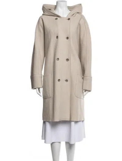 Pre-owned Oska Virgin Wool Coat In Grey