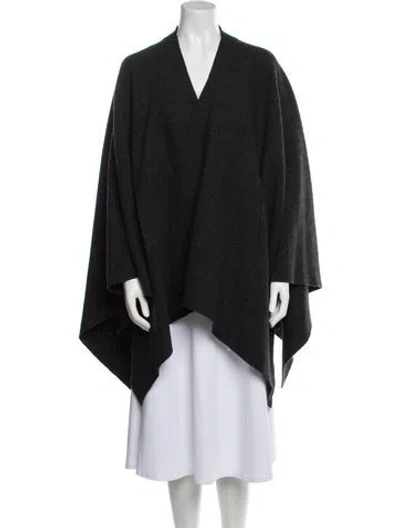 Pre-owned Oska Virgin Wool V-neck Sweater In Black